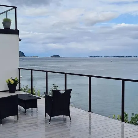 Fjord View In Centre With Parking Willa Ålesund