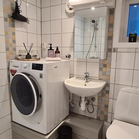 Fjord View In Centre With Parking فيلة *