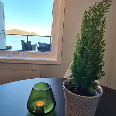 Fjord View In Centre With Parking فيلة